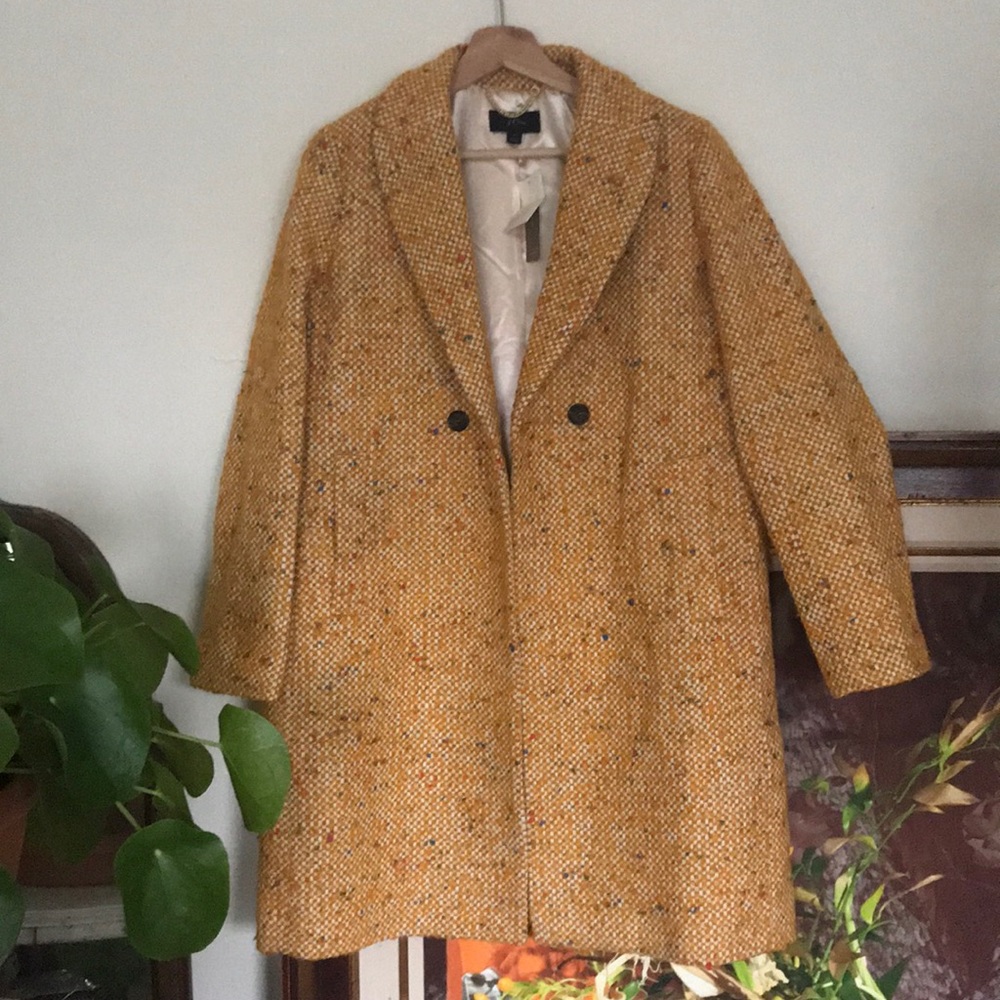 J Crew Daphne Coat- New with Tags!